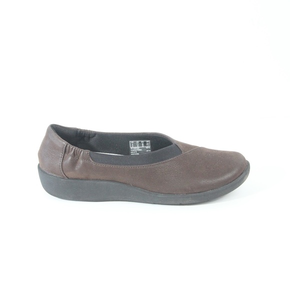 clarks cloudsteppers womens brown